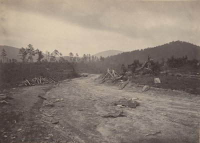 Buzzard Roost, Georgia, 1860s da George N. Barnard