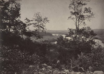 Valle di Chattanooga da Lookout Mountain da George N. Barnard