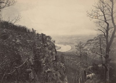 Valle di Chattanooga da Lookout Mountain No. 2, 1860s da George N. Barnard