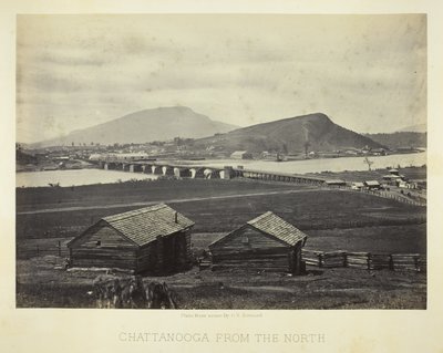 Chattanooga da nord da George N. Barnard