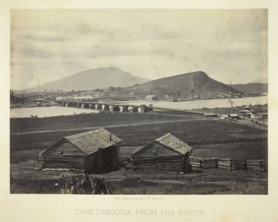 Chattanooga dal Nord, 1864 da George N. Barnard