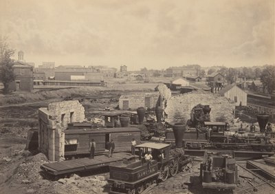 Città di Atlanta, Georgia No. 1, 1860s da George N. Barnard
