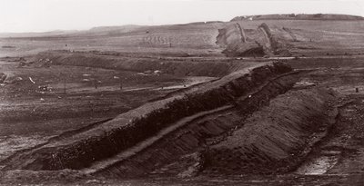 Opere di terra confederate, Centreville, Virginia da George N. Barnard