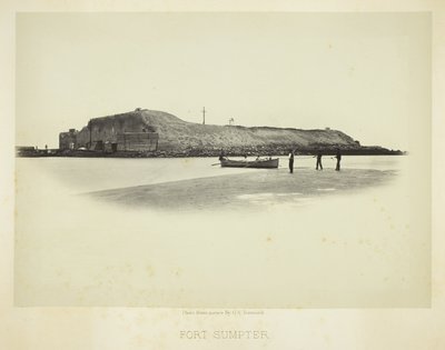 Fort Sumpter da George N. Barnard