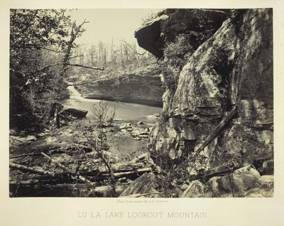 Lu-La Lake Lookout Mountain da George N. Barnard