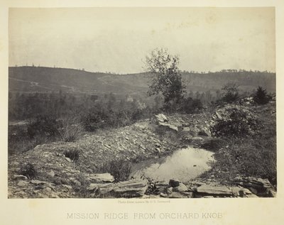 Mission Ridge da Orchard Knob da George N. Barnard