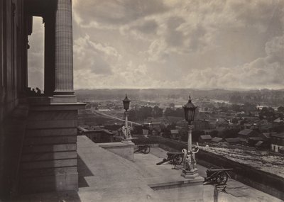 Nashville dal Campidoglio, anni 1860 da George N. Barnard