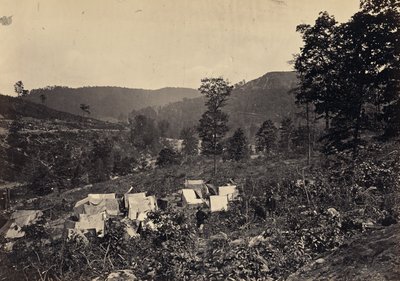 Passo nella catena dei procioni, Whiteside n. 2 da George N. Barnard