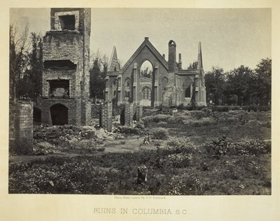 Rovine a Columbia, S.C. da George N. Barnard