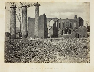 Rovine a Columbia, S.C., No. 2, 1865 da George N. Barnard