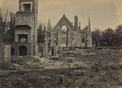 Rovine a Columbia, Carolina del Sud da George N. Barnard