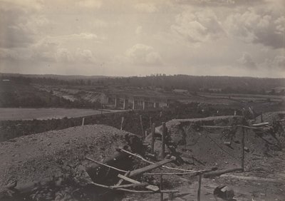 Sponda sud del Chattahoochie, Georgia, anni 1860 da George N. Barnard