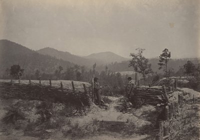 Il Passo di Allatoona, Georgia, 1860s da George N. Barnard