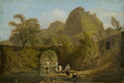 Dynas Rock e ponte da George Orleans De La Motte