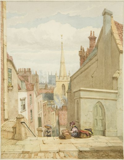 Queen Street [poi Christmas Steps] da George Orleans Delamotte