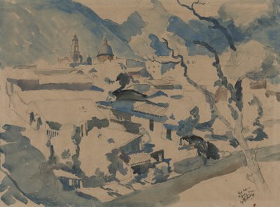 Tetti a Orizaba, Messico da George Overbury Hart
