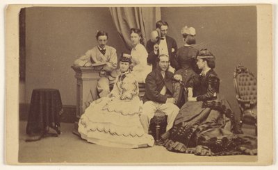 [Ritratto di un gruppo non identificato: quattro donne e tre uomini]. da George P. Critcherson