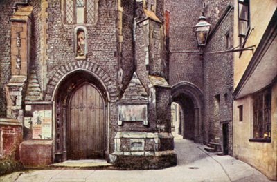 Vicolo della Chiesa di San Giovanni Maddermarket da George Parsons Norman