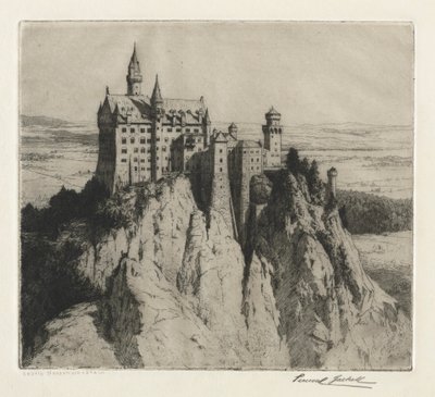 Castello di Neuschwanstein da George Percival Gaskell