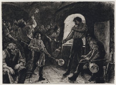 Soffiatura del vetro da George Percy Jacomb Hood