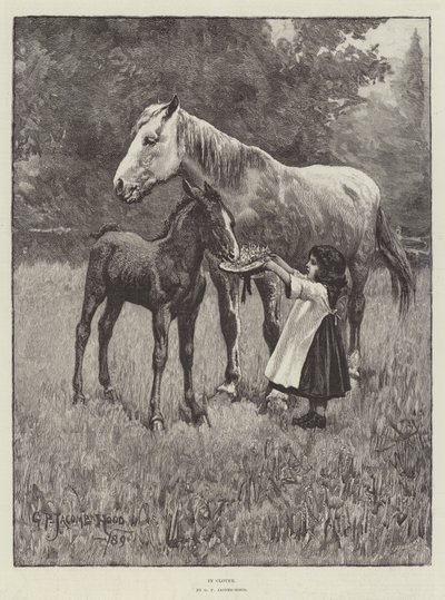 Nel trifoglio da George Percy Jacomb Hood