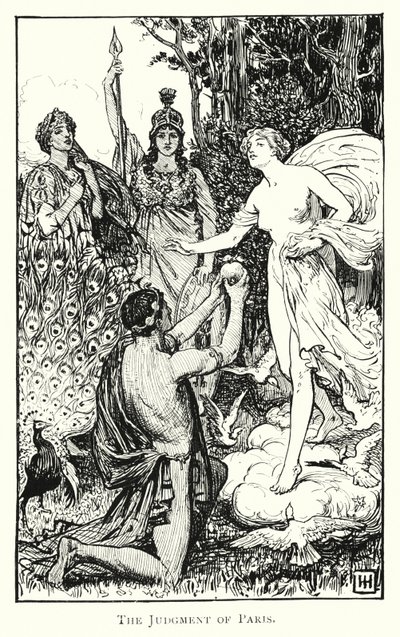 Odissea: Il giudizio di Paride da George Percy Jacomb Hood