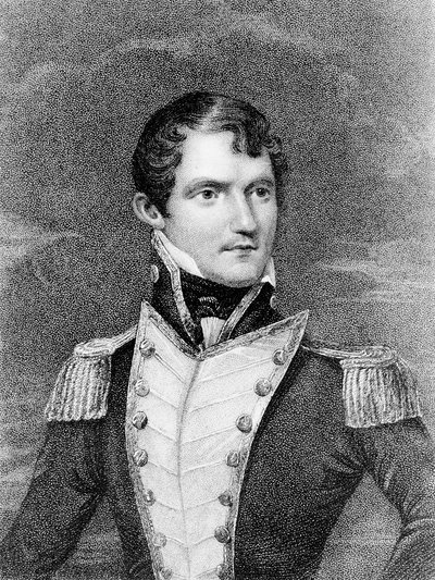 Capitano John Dundas Cochrane, inciso da Henry Meyer, c.1824 da George Perfect Harding