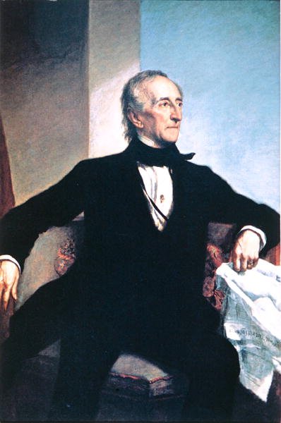 John Tyler (1790-1862) da George Peter Alexander (after) Healy