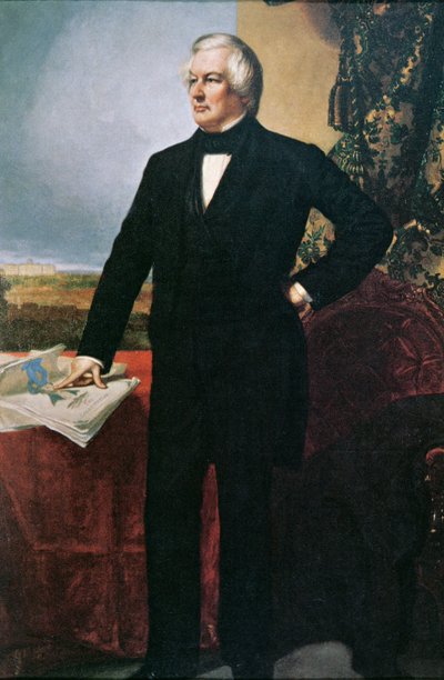 Millard Fillmore da George Peter Alexander (after) Healy