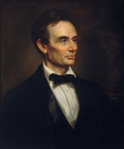 Abraham Lincoln, 1860 da George Peter Alexander Healy