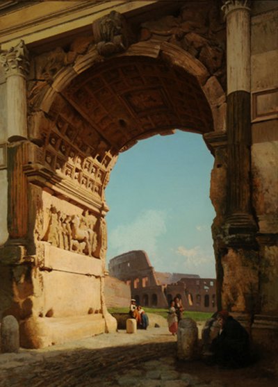 Arco di Tito da George Peter Alexander Healy