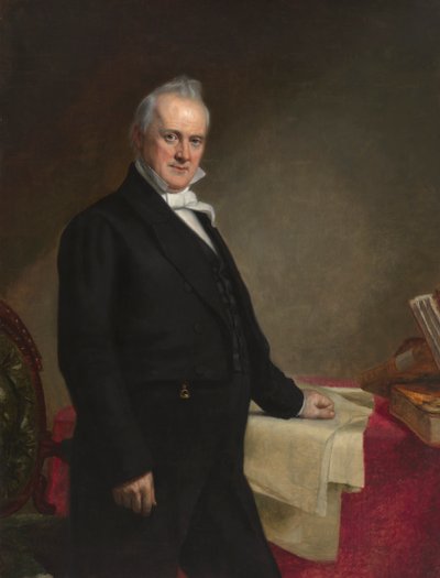 James Buchanan, 1859 da George Peter Alexander Healy