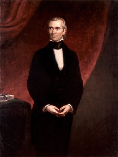 James Knox Polk da George Peter Alexander Healy