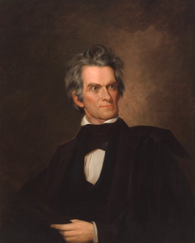 John C. Calhoun, ca. 1845 da George Peter Alexander Healy