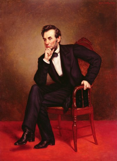 Ritratto di Abraham Lincoln da George Peter Alexander Healy
