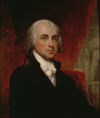 Ritratto di James Madison (1751-1836) da George Peter Alexander Healy