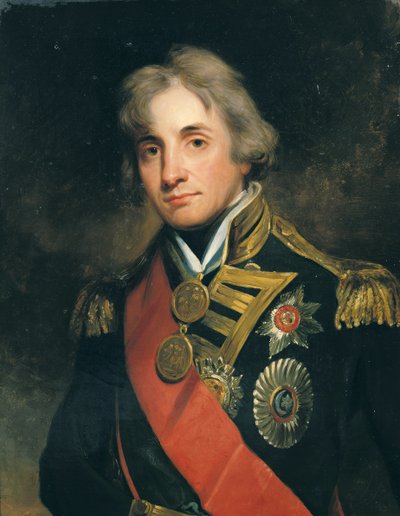 Ritratto di Nelson (1758-1805) da George Peter Alexander Healy