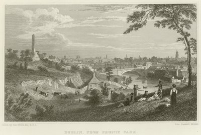 Dublino dal Phoenix Park da George Petrie