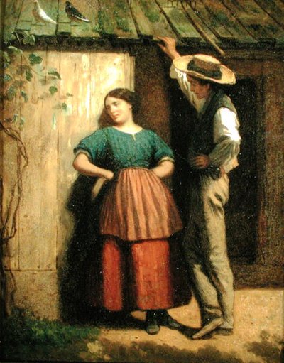 Corteggiamento rustico da George Philip Reinagle