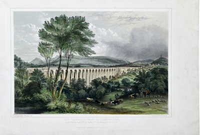 Viadotto Dee - Valle di Llangollen da George Pickering
