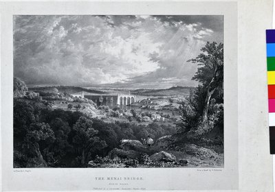 Ponte di Menai da George Pickering