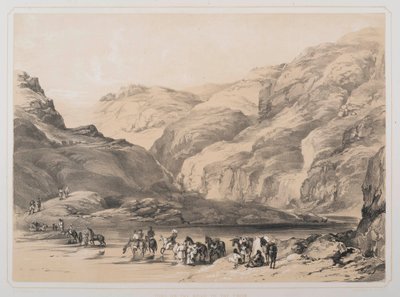 Guado sulla strada per Chor da George Powell Thomas