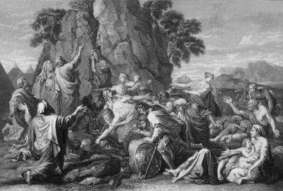 Mosè colpì la roccia due volte e l