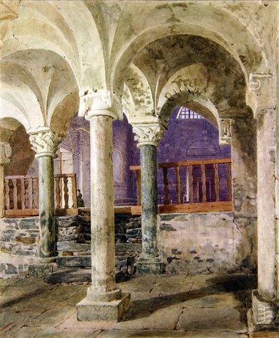 Cripta di San Nicola Giornico, Canton Ticino, Svizzera da George Price Boyce