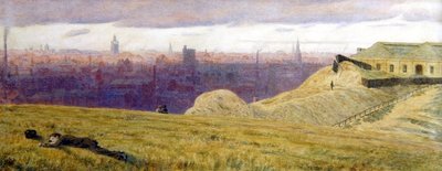 Newcastle dai Rabbit Banks, Gateshead sul Tyne da George Price Boyce