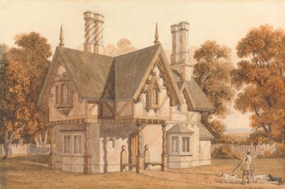 Progetto per il Cottage del Guardiacaccia da George Pyne