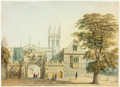 Magdalen College e Torre, Oxford da George Pyne