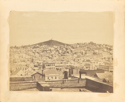 Vista su Stockton Street e Telegraph Hill, dall