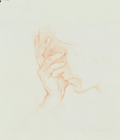 Studio della testa di una donna, c.1835 da George Richmond