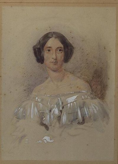 Ritratto di Fanny (Frances) Cartwright da George Richmond